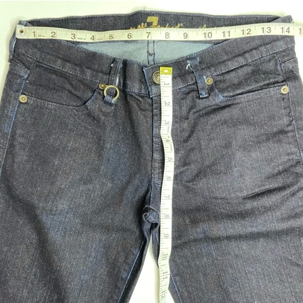 7 FOR ALL MANKIND Straight Leg Jeans with Pocket Detail